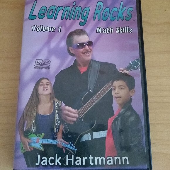 Media | Learning Rock Dvd Moving With Jack Hartmann Dvd | Poshmark